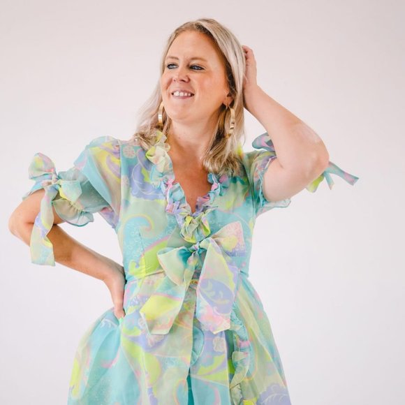 ENCHANTED TO MEET YOU MAXI DRESS - Picture 4 of 4